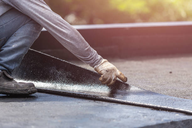 Professional Waterproofing technician working in Damascus, MD
